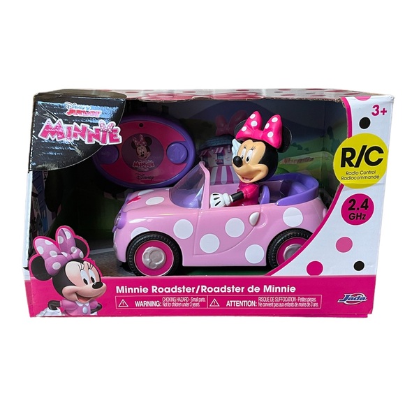 NIB Disney junior remote control Minnie roadster. - Picture 1 of 3